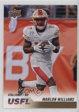 2023 Upper Deck USFL Gold Marlon Williams #14 3d7