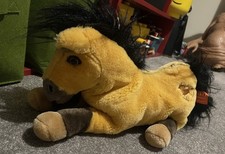 2002 Dreamworks Spirit Hengst von Cimarron großes Plüschpferd Beverly Hills RAR