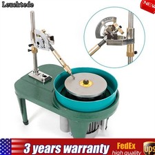 Lapidary Gemstone Flat Grinder Gem Jewelry Fa...