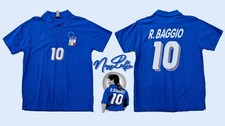 Polo Italia Roberto Baggio 1994 Coppa del Mondo FIFA Home Subside Sports USA 94