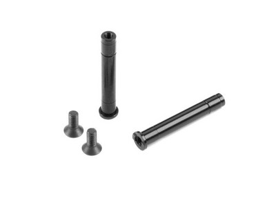XRAY ALU SERVO SAVER PIVOT SHAFT WITH CHASSIS LOCK (2) / XRA352554