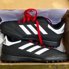 Adidas Soccer Cleats Goletto VI TF J 2 Black Turf Shoes Sport Athletic Cleats