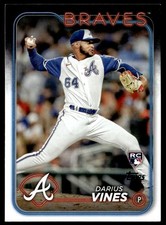 2024 Topps Darius Vines Rookie Atlanta Braves #493