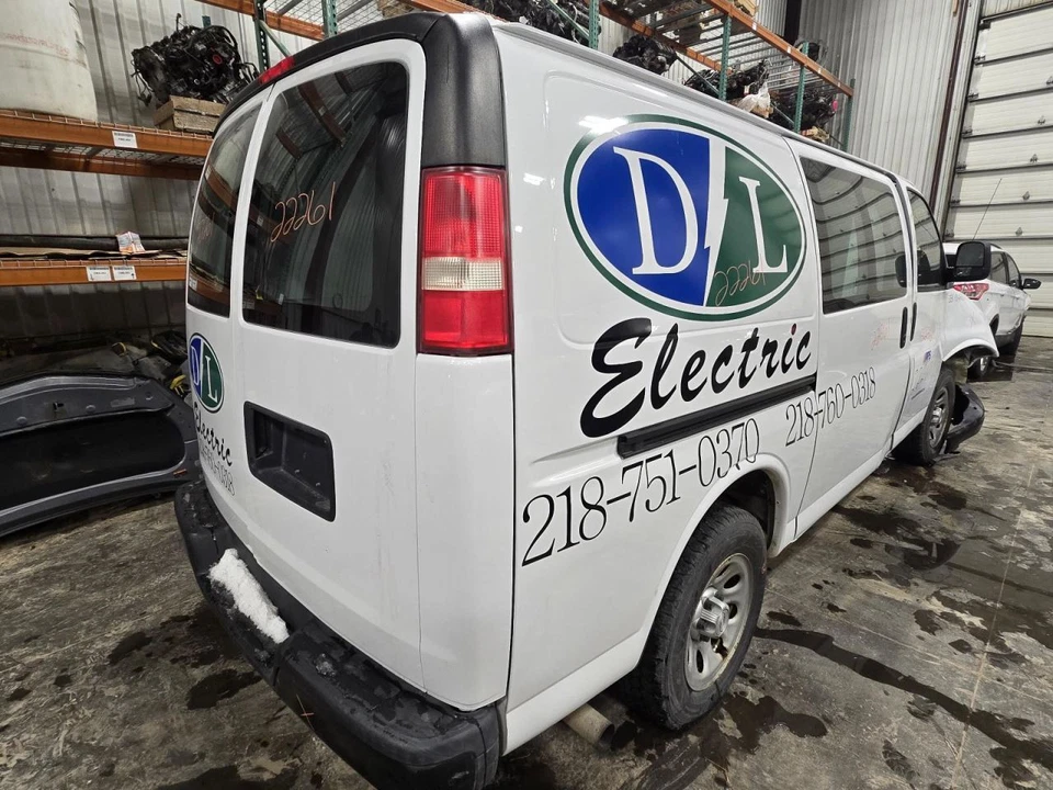 03 - 14 CHEVROLET EXPRESS 1500 VAN Passenger side Rear Door Window E869872 Foto 4 de 4