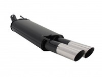 Novus SchalldäMpfer Endtopf 2X76Mm Ms-Design Stahl FüR VW Golf 3 Iii+Abe
