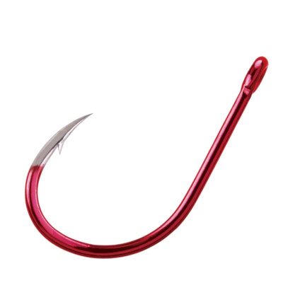 BKK RED OCTOPUS BEAK Straight Eye - Einzelhaken, Haken, Meereshaken, Angelhaken