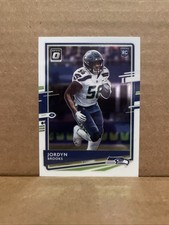 2020 JORDYN BROOKS DONRUSS OPTIC NFL #107 ROOKIE RC CARD PANINI SEAHAWKS MIAMI. rookie card picture