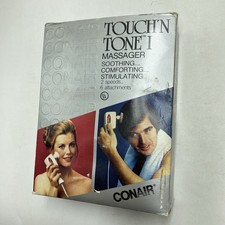 1982 Conair Touch'n Tone I Massager Model HM11 Boxed Tested Works READ