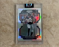 2021 Panini Prizm Nico Collins Silver Prizm Rookie Card  🔥🔥 #360