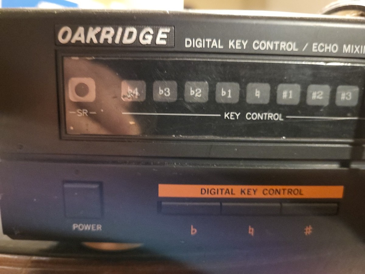 OakRidge Model 888 II Digital Key Control and Echo Mixer | eBay