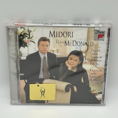 Elgar & Franck: Violin Sonatas CD by Midori (Violin) & Robert McDonald (Piano)