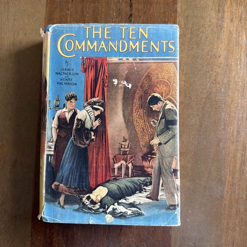 Ten Commangments Ten Commandments 1924 Cecil B. de Mille Photoplay Silent Film Movie ...