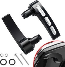 Black Saddlebag Latch Kit Saddle Bag Lifters Compatible for Touring Street Glide