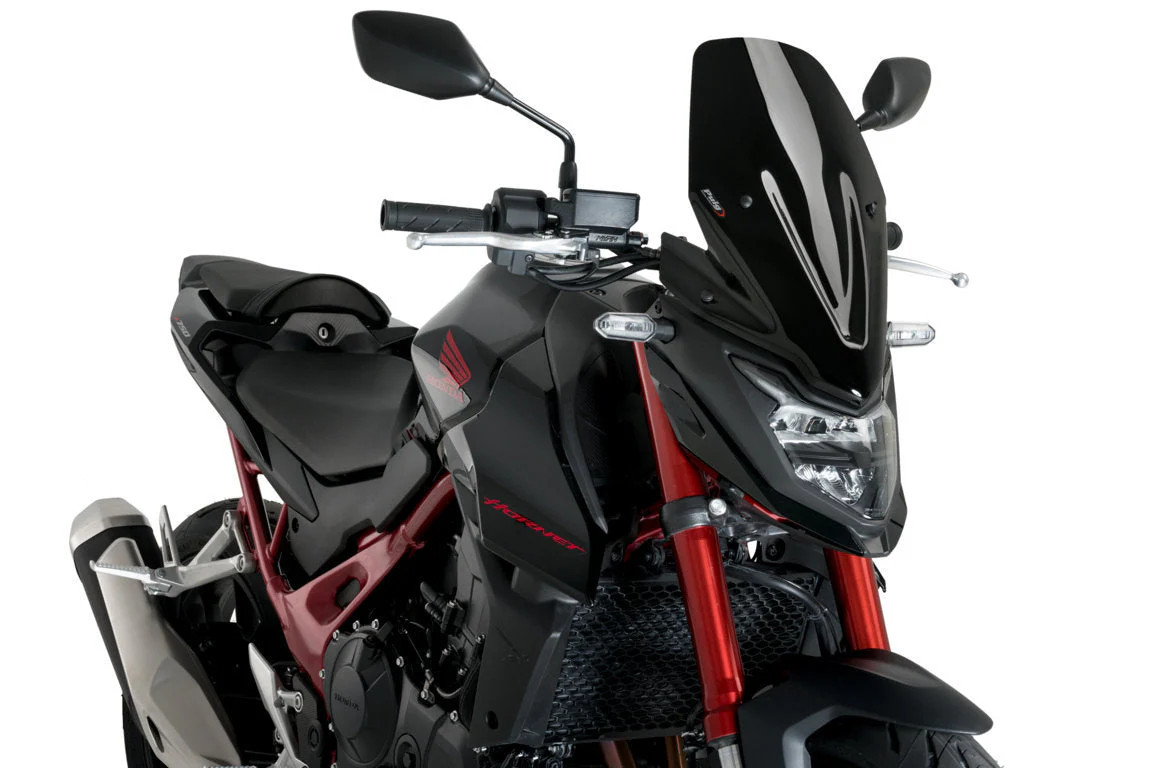Puig Touring Screen | Black (Opaque) | Honda CB750 Hornet 2023>2024