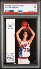 1993 SKYBOX PREMIUM #188 SHAWN BRADLEY PSA 5