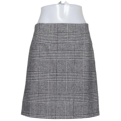 KappAhl, Rock, Größe: 40, Schwarz/Weiß/Mehrfarbig, Polyester/Wolle #C5s