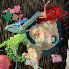 TYCO Ariel Undersea Hideaway Play Set  The Little Mermaid 1992 original box 
