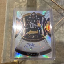 2025 Panini Select Le'Veon Bell Steelers Prizm Signatures Autograph #SP-LBL