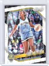 2025 Panini Prizm WNBA Ariel Atkins #13 White Seismic Prizm