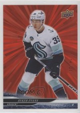 2024-25 Upper Deck Series 2 Outburst Red 14/25 Ryker Evans #396 ry2
