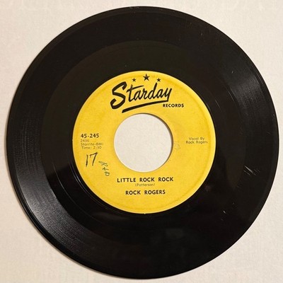 ROCK ROGERS Little Rock Rock/That Ain't It RARE ROCKABILLY 1956 Starday HEAR!