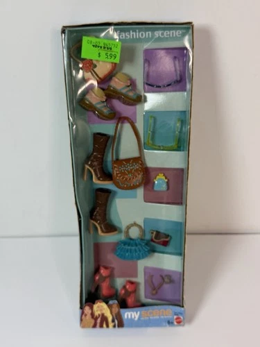 2003 Mattel My Scene Accessories Fashion Scene Barbie Doll Vintage