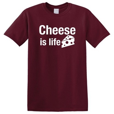 Cheese is Life Shirt Cheese Lover T-Shirt Funny Cheese Fan Gifts Food Foodies