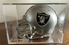 Jerry Rice Signed LA Raiders Mini Helmet Riddell # 80 signature