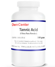 Tannic Acid, Ultra Pure, Powder, 99 min., 100 grams