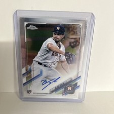 2021 Topps Chrome Blake Taylor Rookie Autographs Auto Astros