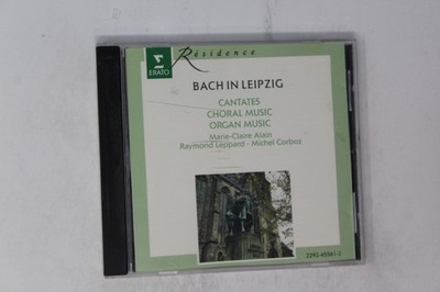 Bach in Leipzig Cantates Choral Organ Music CD Erato Residence
