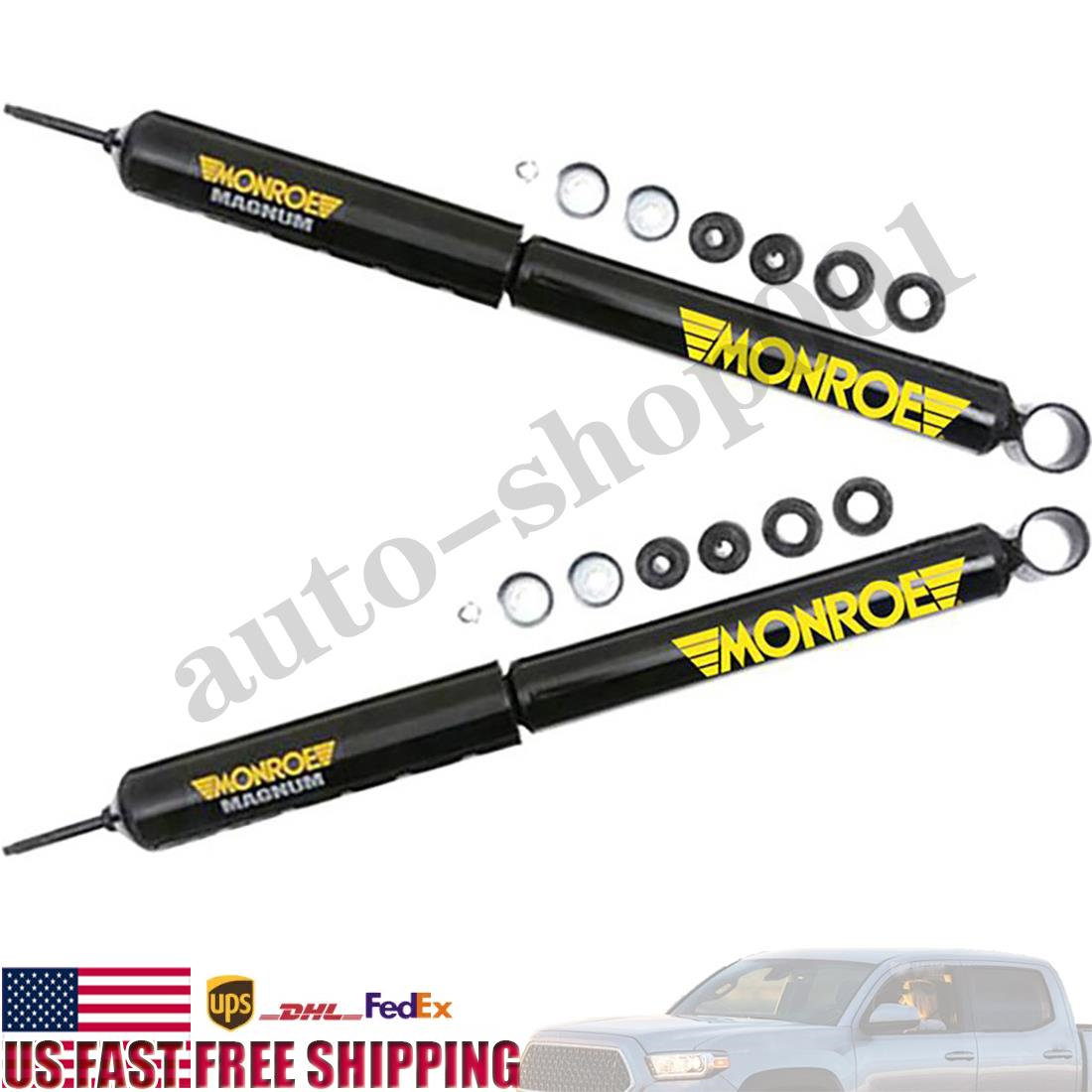 Pair Monroe Front Shocks Absorber Fits 2013 2014 2015 2016 2017 2018 Hino 155