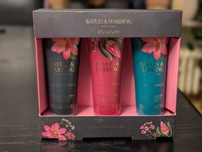 Baylis & Harding Tropical Paradise 3er Set Hand- und Nagelcremes (3x 150 ml)