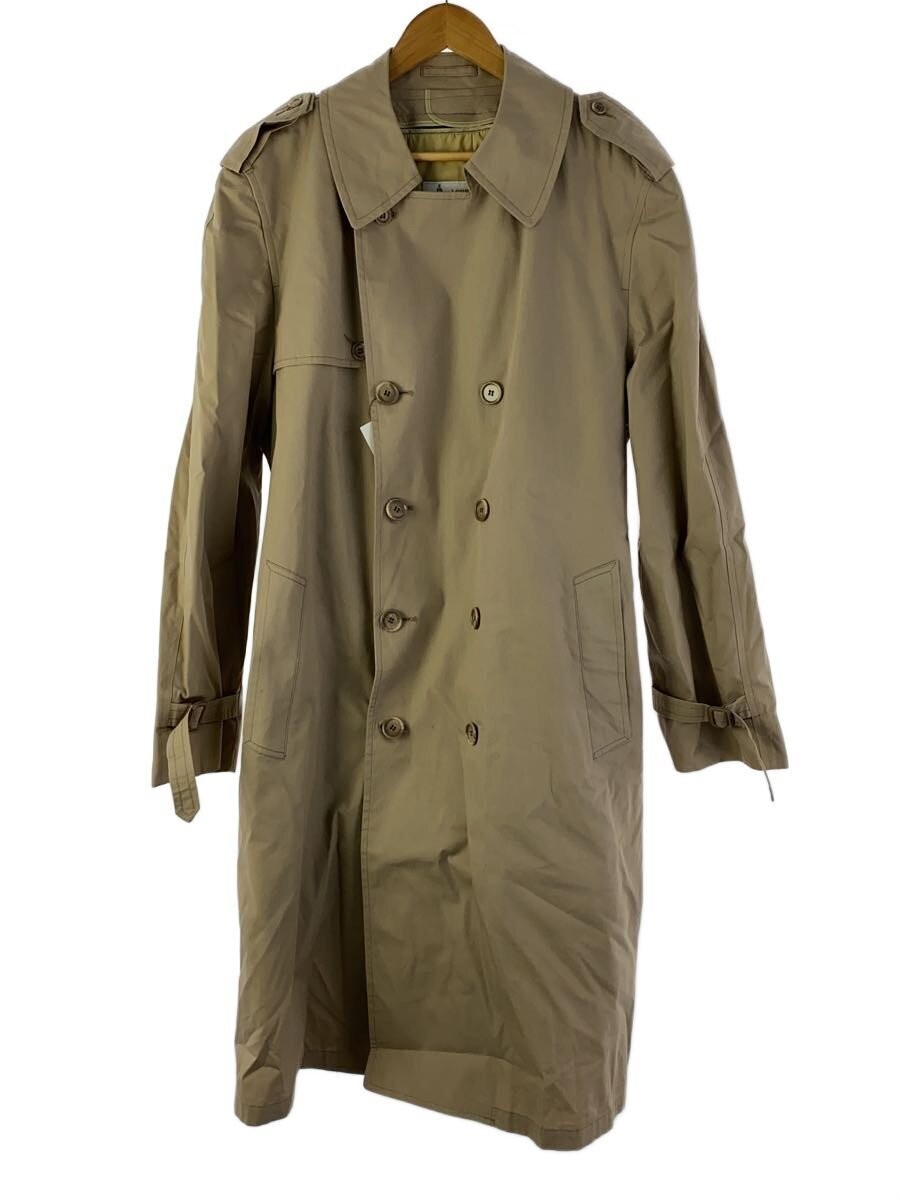 London Fog Trench Coat/44/Polyester/Beg  2274