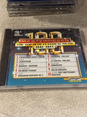 100 Masterpieces Vol 6 The Top 10 of Classical Music 1842-1853 CD - SEALED!!!