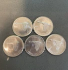 Canada Silver Goose Centennial Silver Dollar -5 Coins