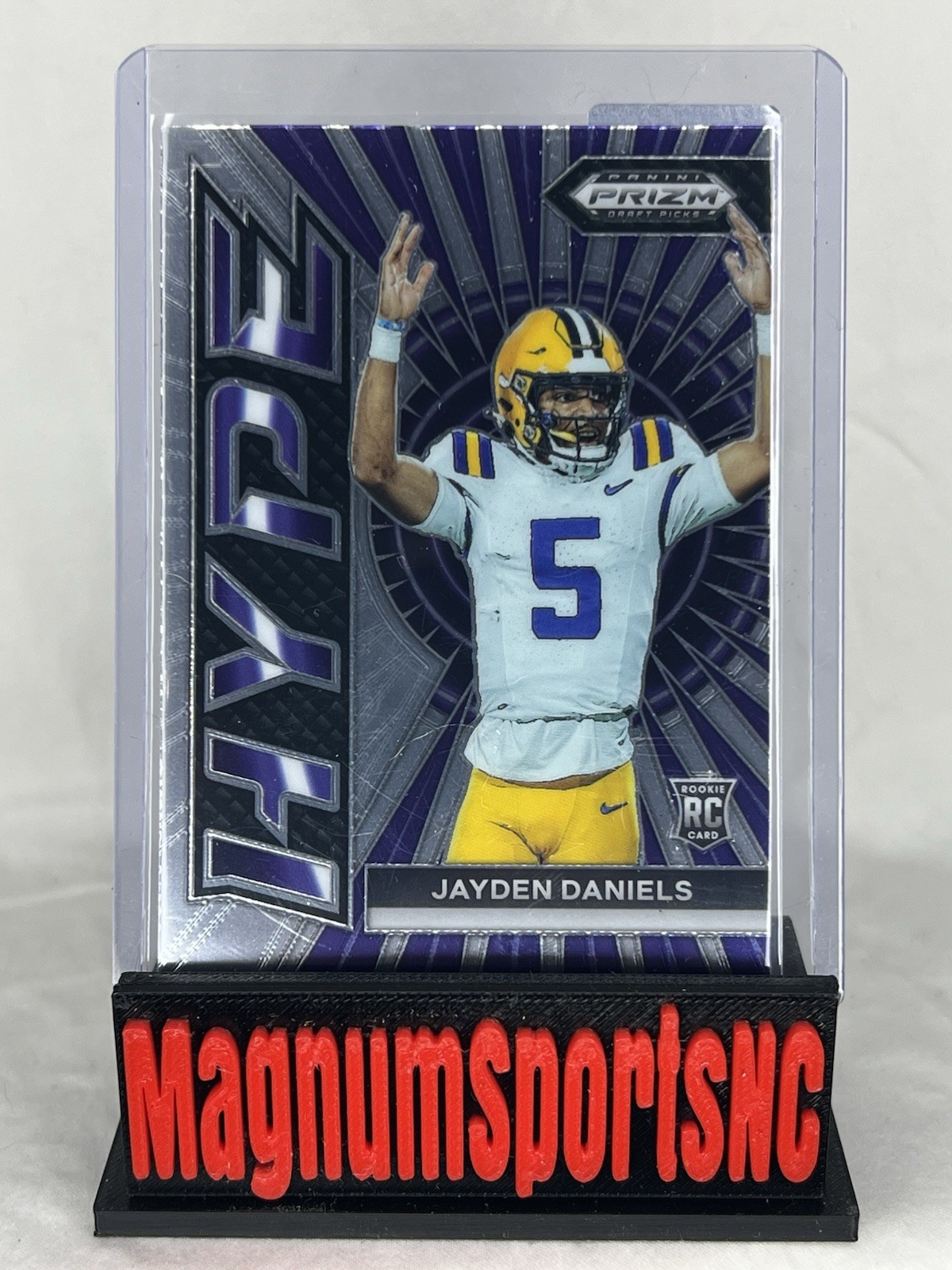 2024 Panini Prizm Draft Picks Jayden Daniels Hype RC #HP-JD