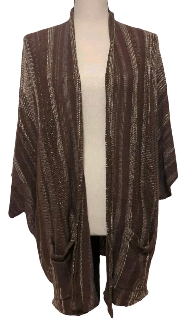 Ralph Lauren Denim & Supply Open Cardigan Sweater Poncho XS Oversized