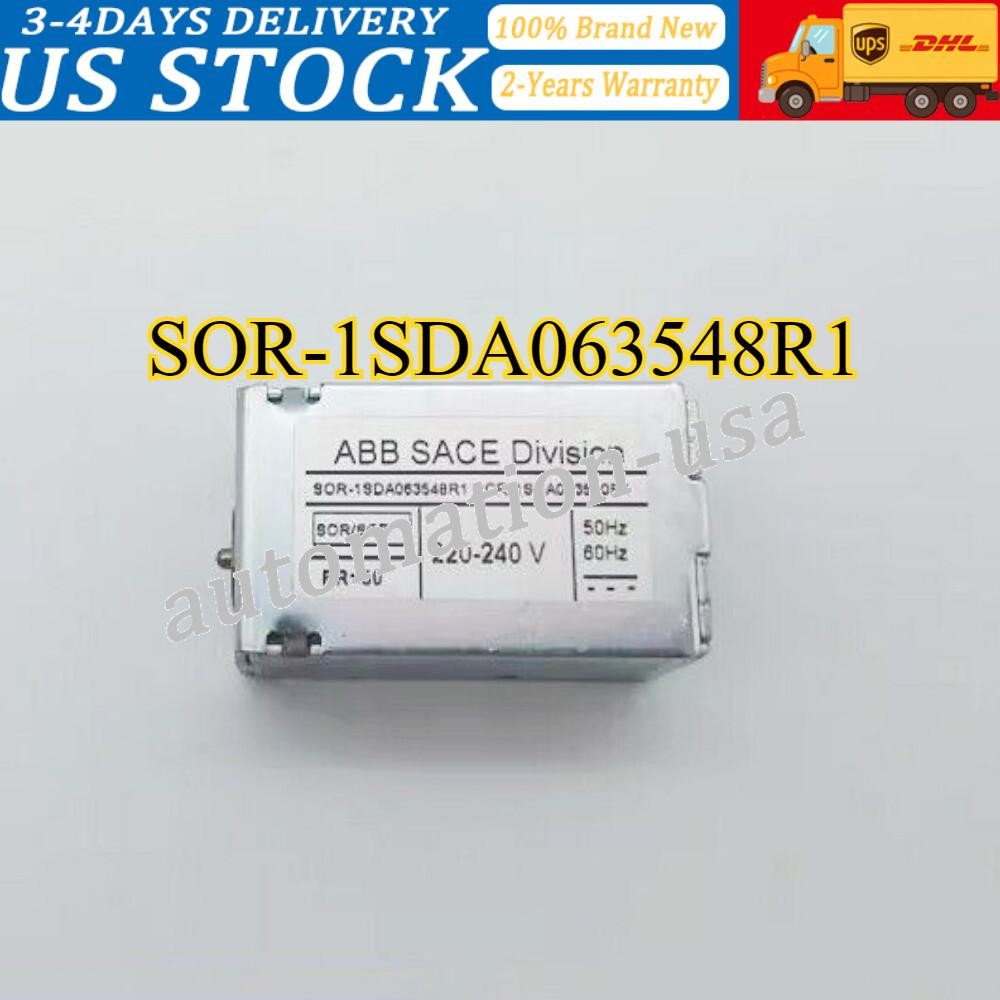 ABB SACE Division SOR-1SDA063548R1 SCR-1SDA063550R1 220-240V
