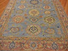 Turkish Oushak Rug, Modern Multicolored Handmade Bohemian Rug 6x9 Ft — photo 7