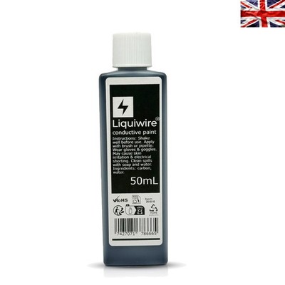 50 ml elektrisch leitfähiger mattschwarzer Lack - EMV-Abschirmung für Elektronik