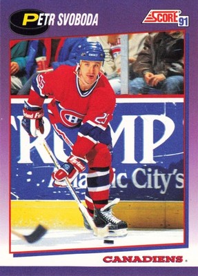 Petr Svoboda 1991-92 Score American #95 Montreal Canadiens