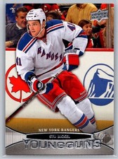 2011-12 Upper Deck Series 2 Young Guns #485 Stu Bickel Rookie New York Rangers
