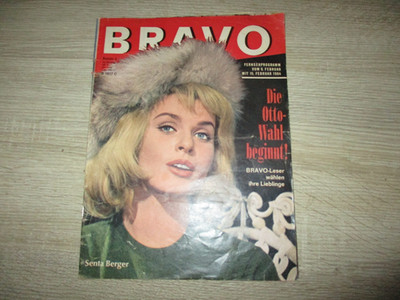 Bravo 6/64 mit Fernsehprogramm vom 9.2.1964 - 15.2.1964 Heft komplett