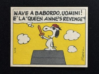 1971 Peanuts Figurine di Linus - SNOOPY #67 Pirate