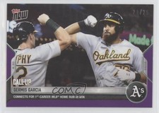2022 Topps Now Call-Up Purple 21/25 Dermis Garcia #805 1c7