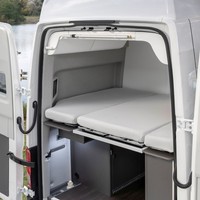Spannbettlaken VW Grand California 600 Camper Wohnmobil Matratze Heck 3 Tlg Weiß