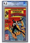 Amazing Spider Man CGC #252 1984 NM- 9.2 Dutch Edition Black Suit