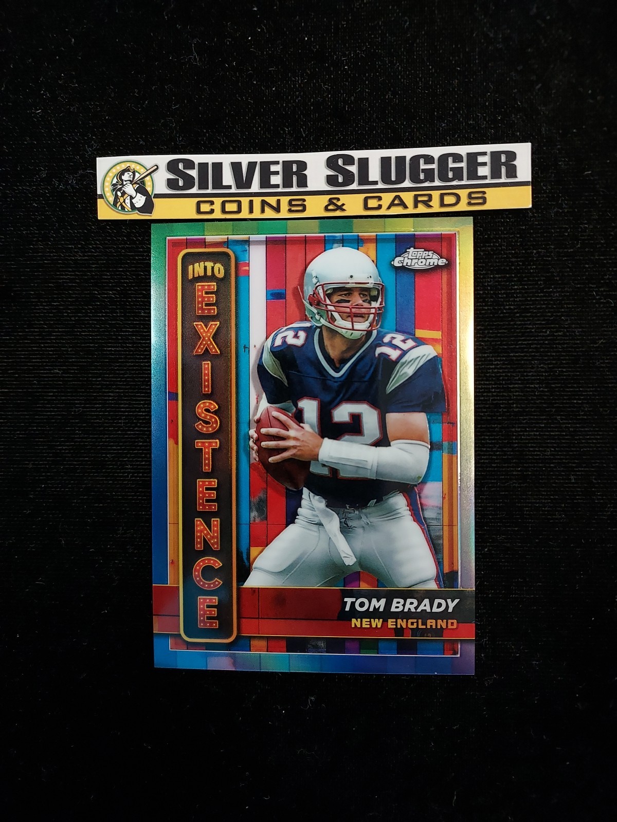 2024 Tom Brady Topps Chrome Into Existence #IE-7 New England Patriots SP