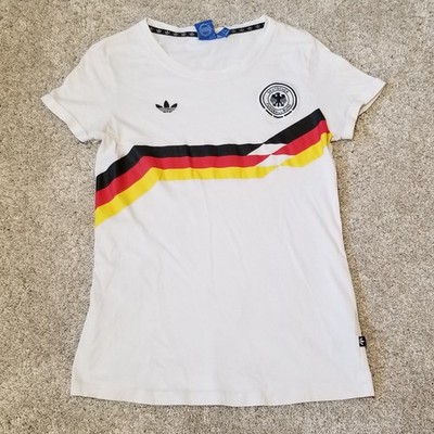 2016 Germany adidas Originals '88' Retro Cotton Tee (Women's M)